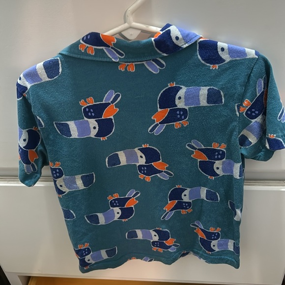 Carters Toucan Button down shirt 5T - Picture 3 of 3